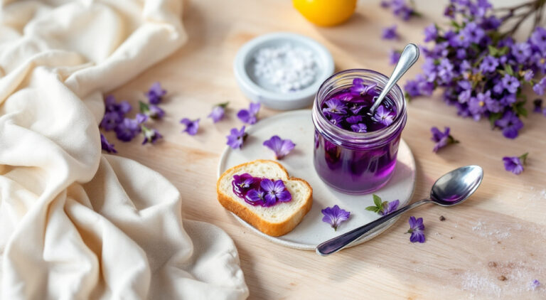 Mermelada de violetas