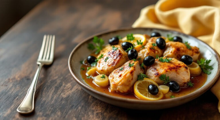 Muslos de pavo al limón