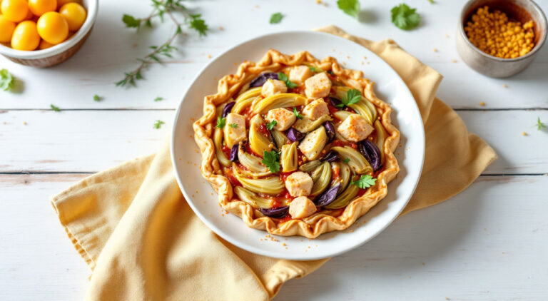 Pastel de alcachofas