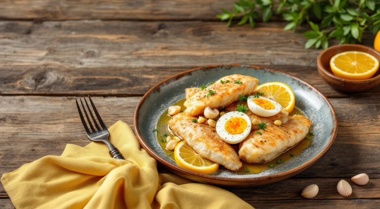 Pescadilla al vino blanco