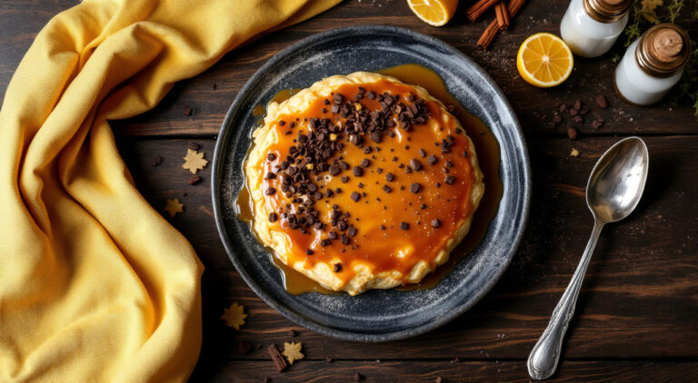 Pudding de magdalenas al microondas