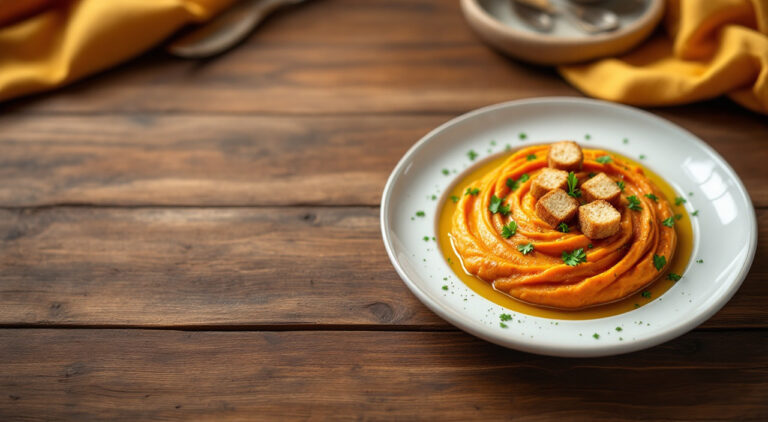 Puré de apio y zanahoria