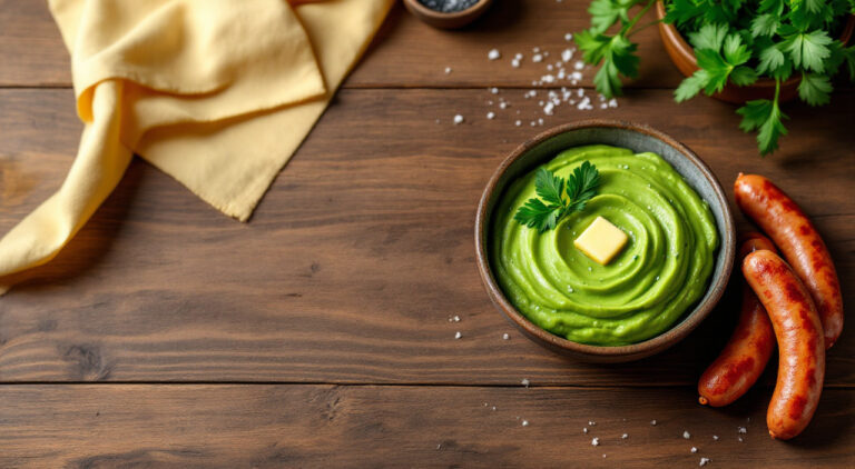 Pure de guisantes secos