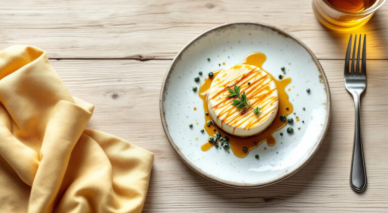 Queso de cabra gratinado