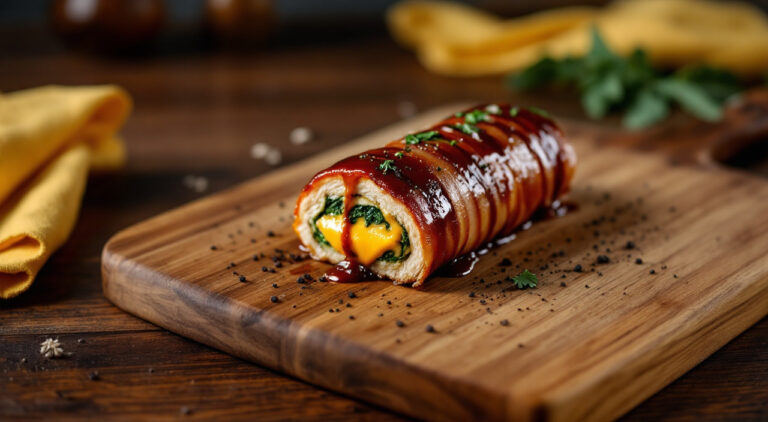 Rollo de carne relleno