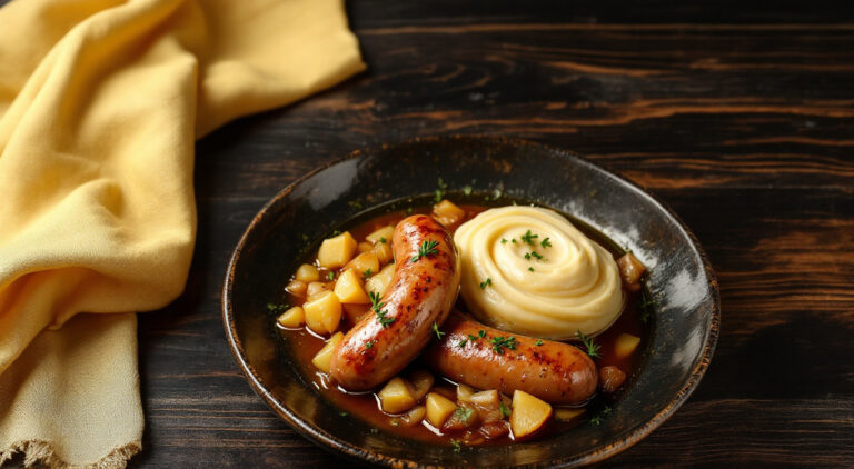 Salchichas cocidas en vino blanco