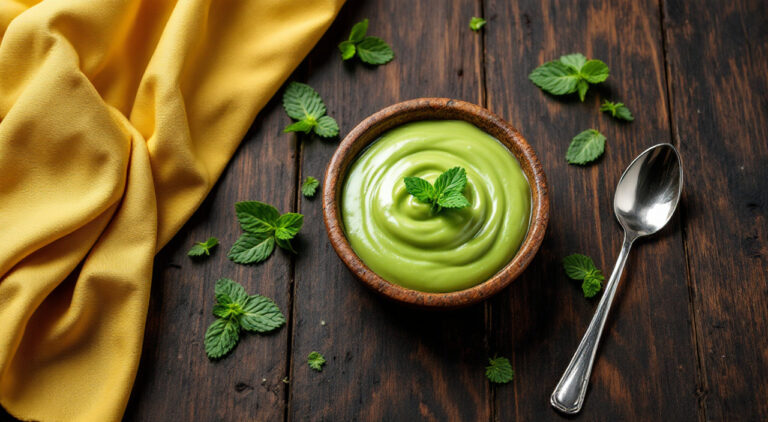 Salsa de hierbabuena ó menta