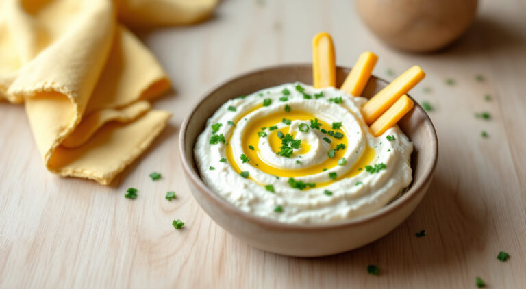 Salsa de queso light