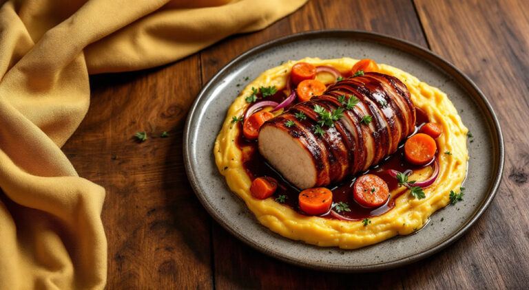 Solomillitos de cerdo en salsa española