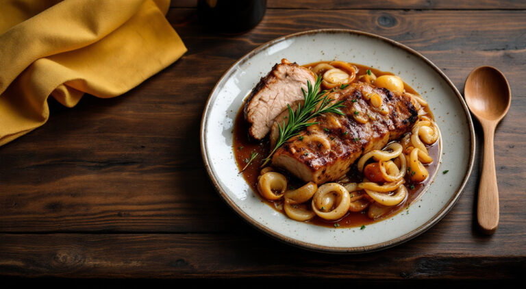 Solomillo a la cerveza