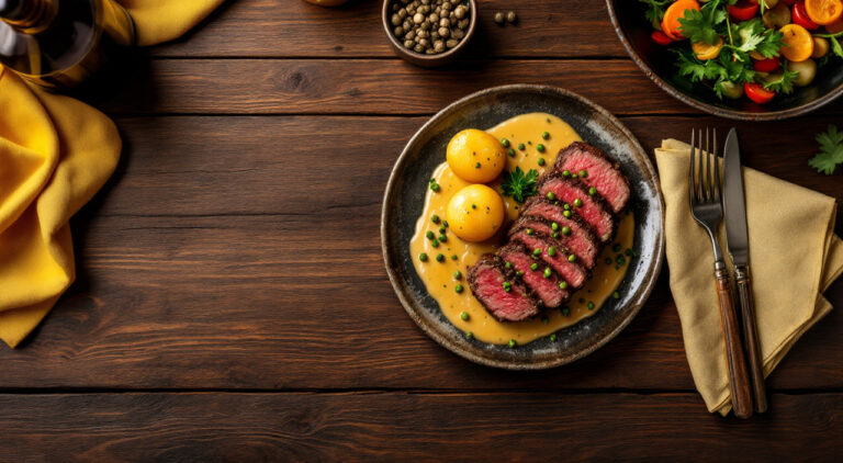 Solomillo de ternera a la pimienta