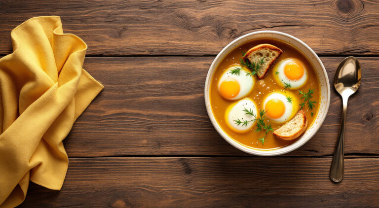 Sopa de ajo con pan integral o blanco
