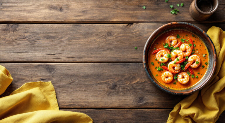 Sopa de gambas