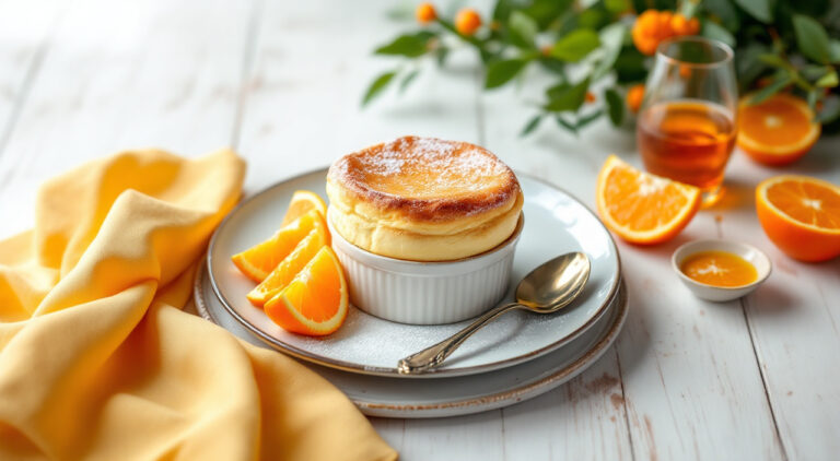 Soufflé de naranja