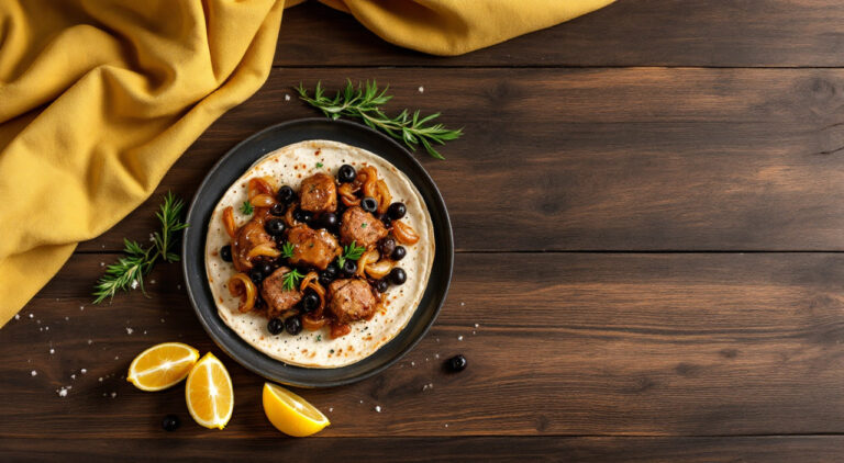 Tacos de cordero al aroma de limón