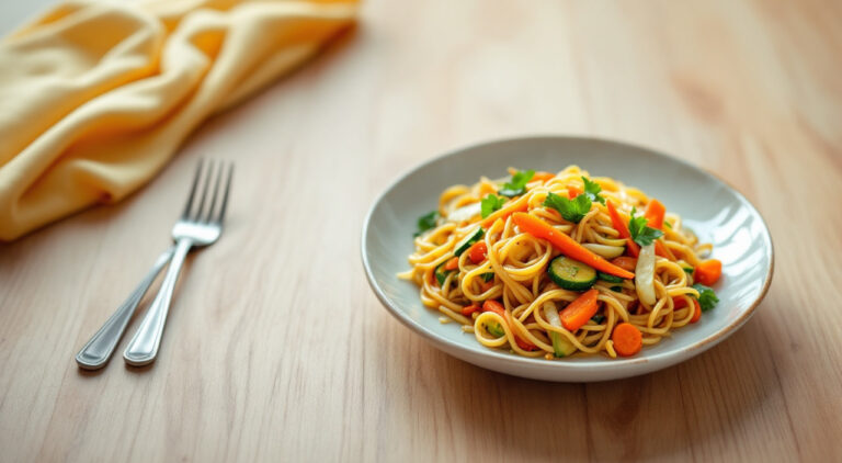 Tallarines orientales