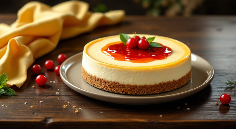 Tarta de queso al microondas