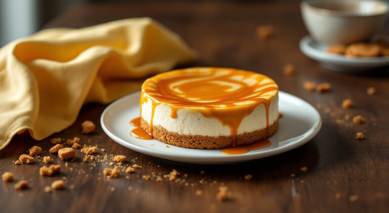Tarta de queso mascarpone con base de galletas