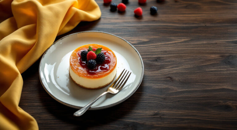 Tarta de queso y leche condensada al horno
