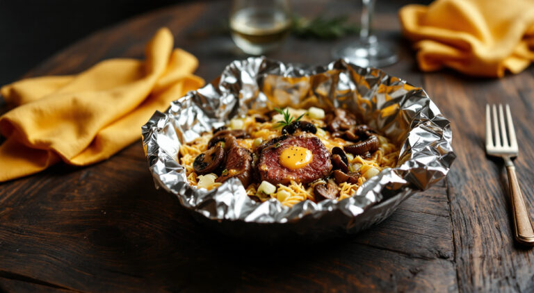 Ternera a la papillote