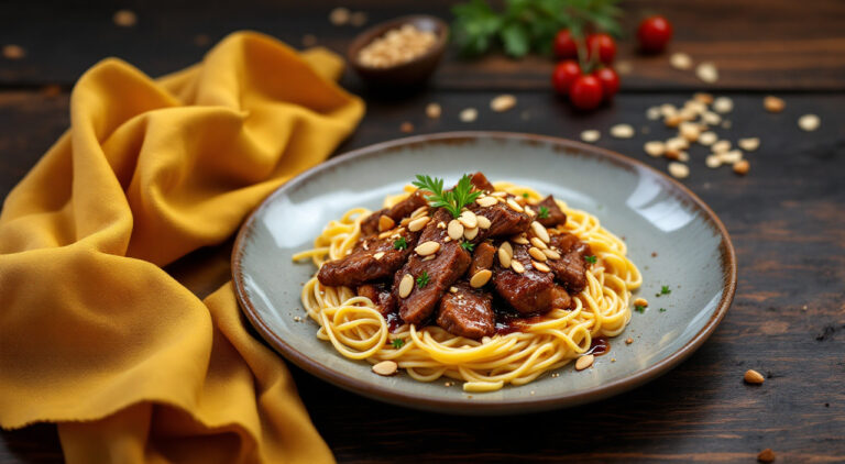 Ternera con almendras