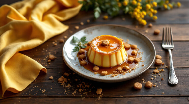 Tocino de cielo en microondas