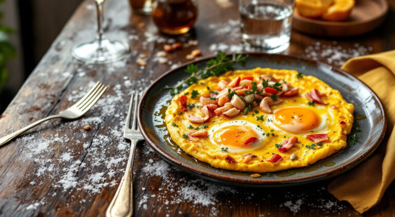 Tortilla de palitos de cangrejo