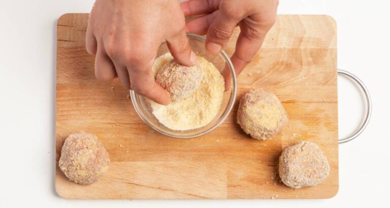 Albóndigas más crujientes