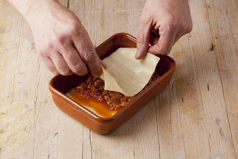 Lasaña con más sabor