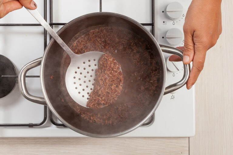 El arroz en su punto