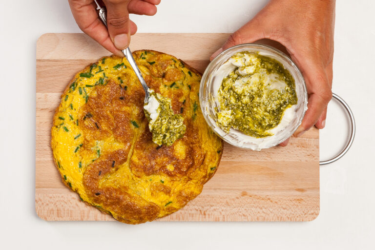 Un tortilla muy apetitosa