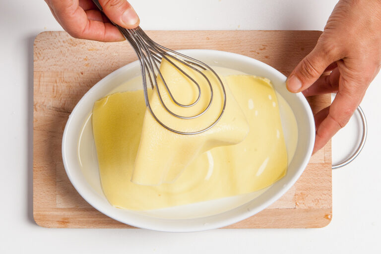 Que no se te peguen las placas de lasaña