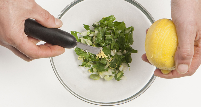 Añade frescura al plato