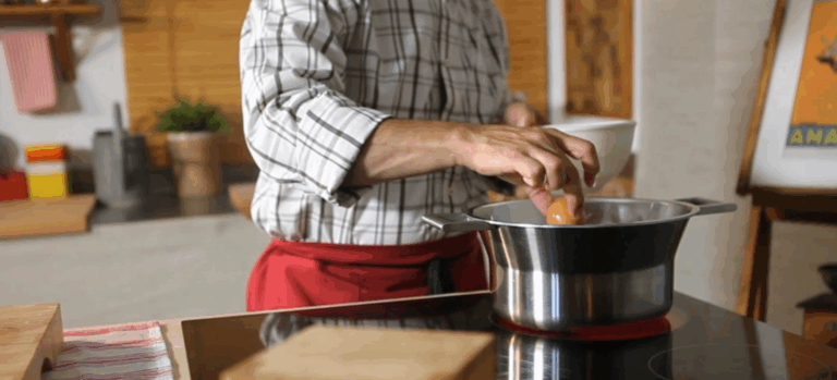 Comprueba que los huevos sean frescos