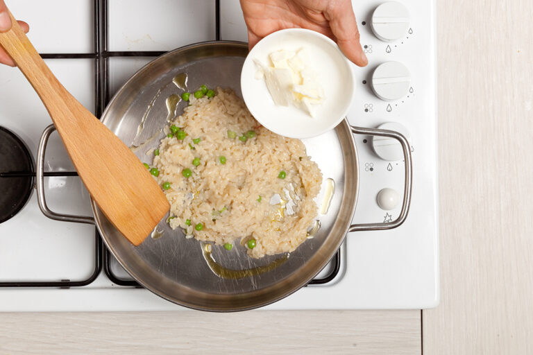 Un risotto con más brillo
