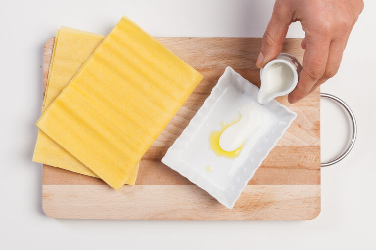 Despegar la lasaña de forma fácil