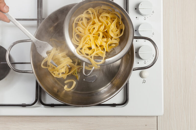 Pasta con la cocción perfecta