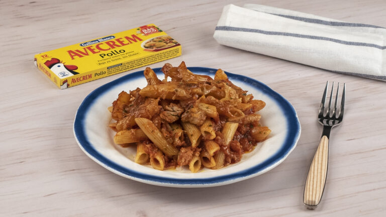 Macarrones gratinados con atún