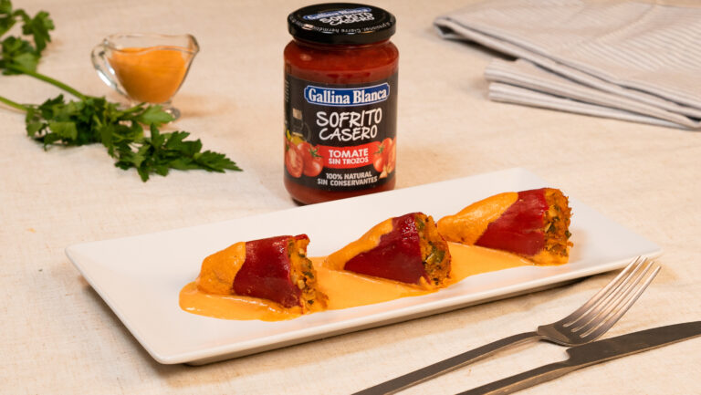 Pimientos rellenos de atún