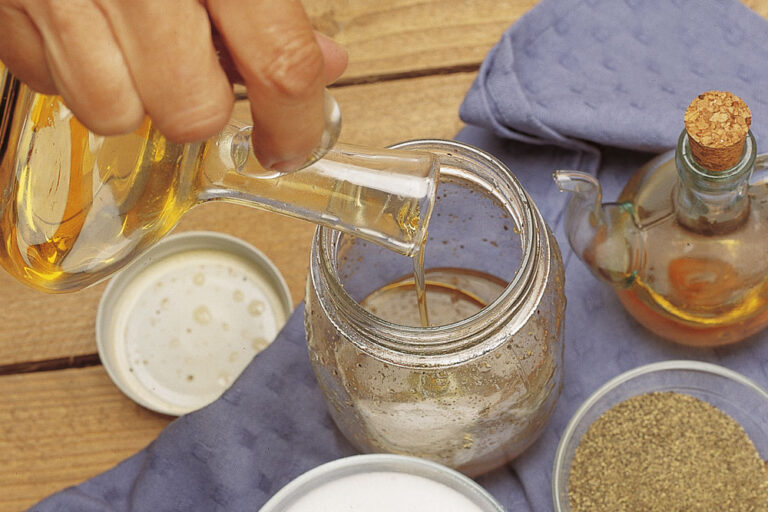 Vinagretas bien mezcladas