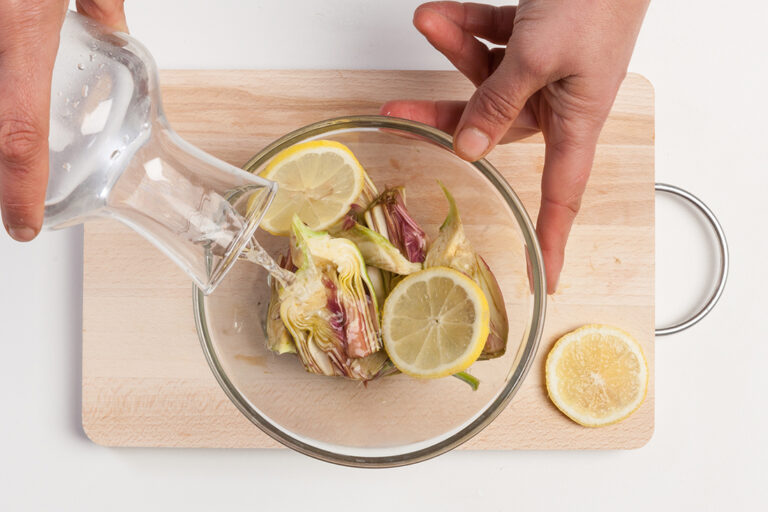 Conserva las alcachofas sin que se oxiden