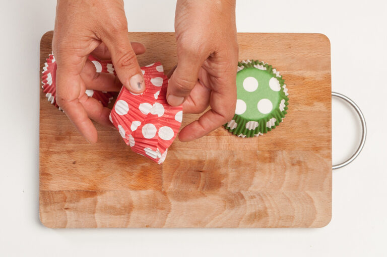 Desmoldar los muffins