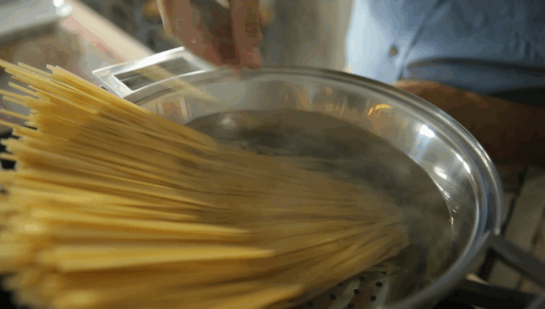 No uses aceite de oliva para hervir la pasta