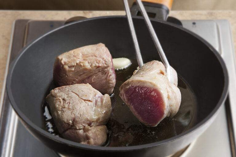 La carne, en su punto