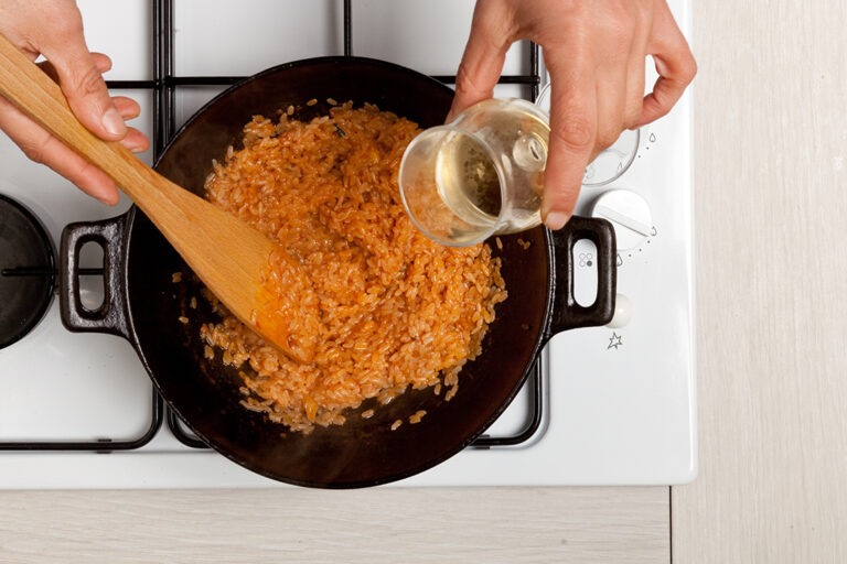 El arroz con textura de risotto