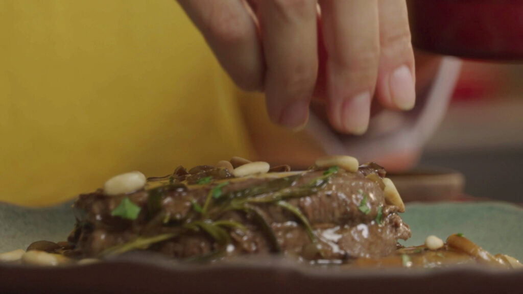 Preparación de la salsa