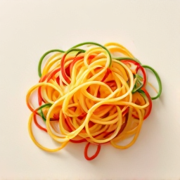 Spaggetti tricolori