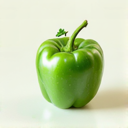 Pimiento morrón verde