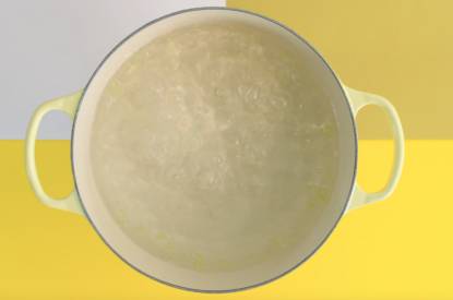 Hervir los espaguetis