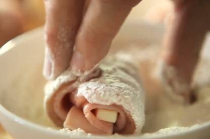 Cocción del Cordon Bleu